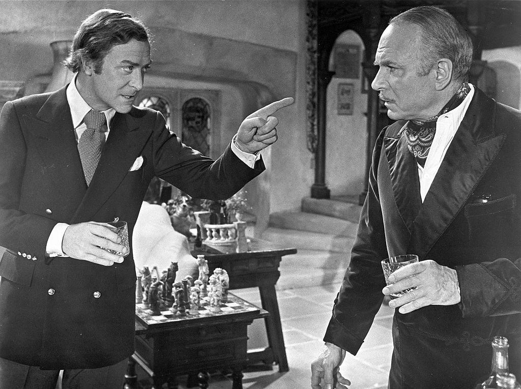 Sir Laurence Olivier and Michael Caine perform in a scene from the movie 'Sleuth' (Courtesy of Michael Ochs Archives/Getty Images))