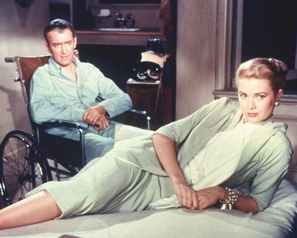 James Stewart and Grace Kelly in 'Rear Window' (Courtesy of Silver Screen Collection/Getty Images)