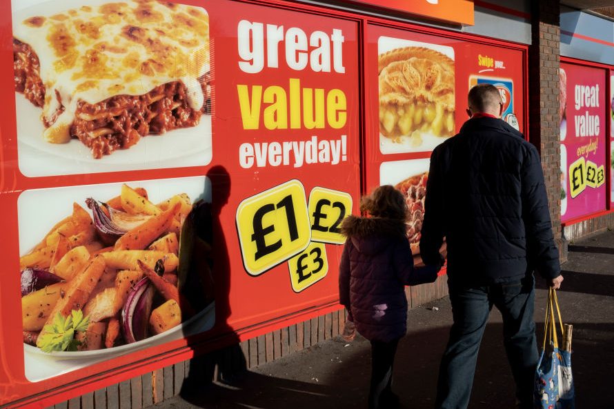 A supermarket in Kings Heath, Birmingham, on Dec. 10, 2022. (Mike Kemp—In Pictures/Getty Images)