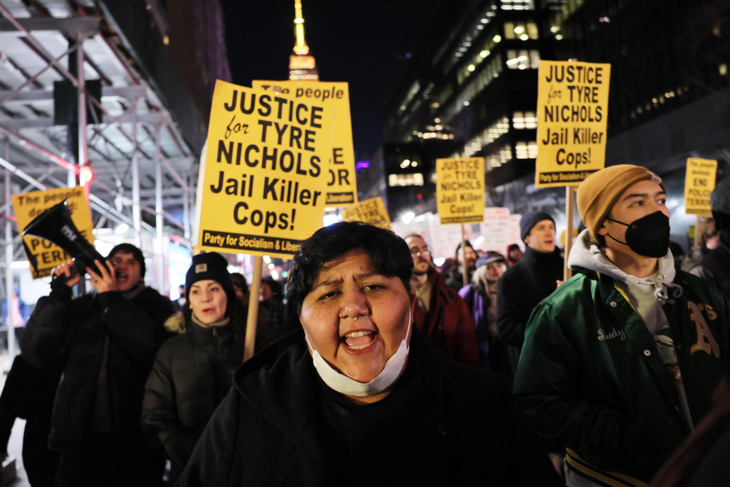 Release Of Tyre Nichols Police Beating Video Sparks Demonstrations
