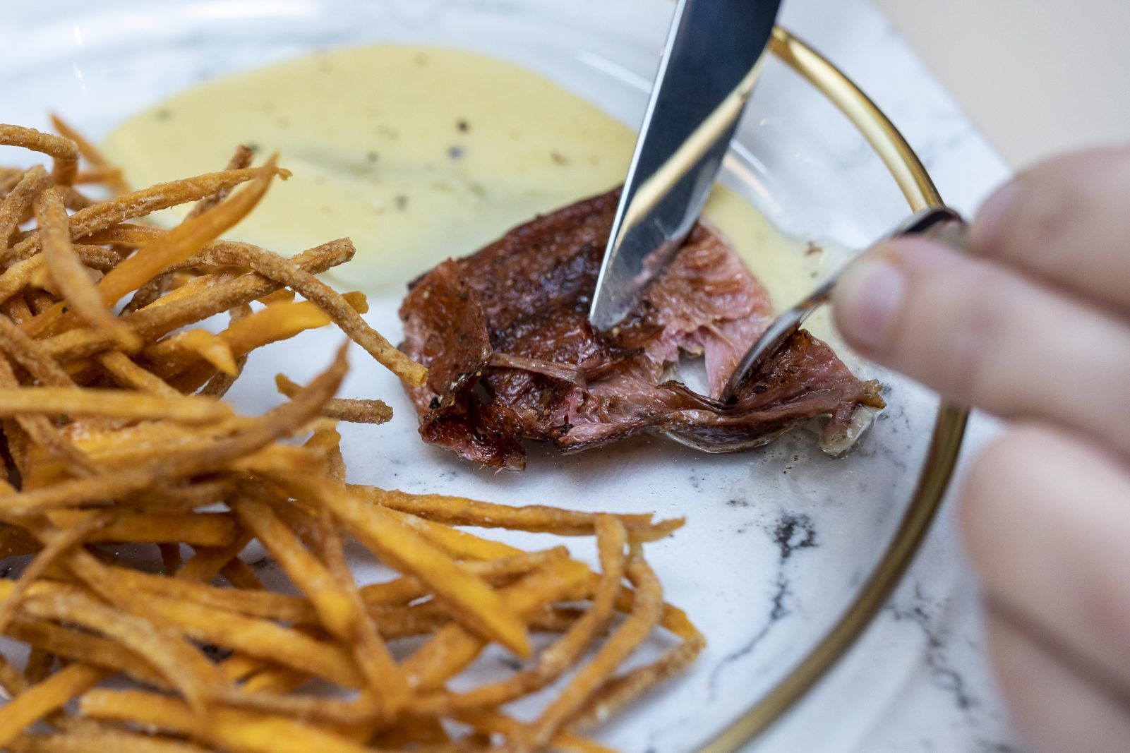 Aleph Farms' cultivated steak is meat, but is it Kosher? (Noi Einav/Aleph Farms)