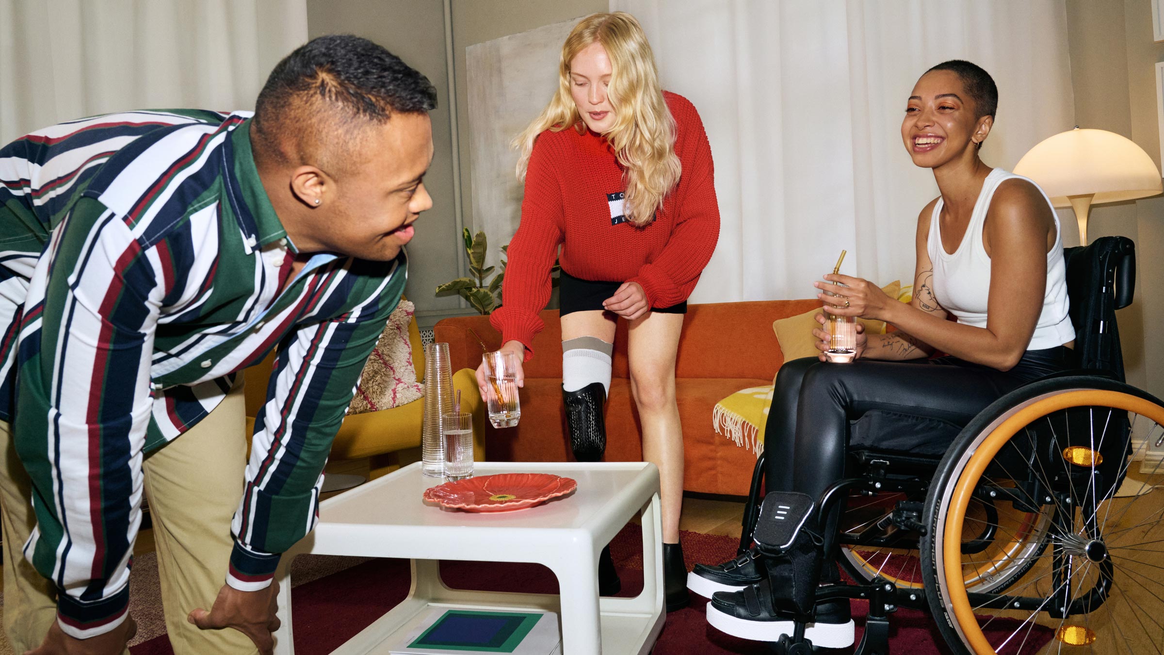 Ad campaign for Zalando's first Adaptive Fashion collections embracing the disabled community. (Courtesy of Zalando)