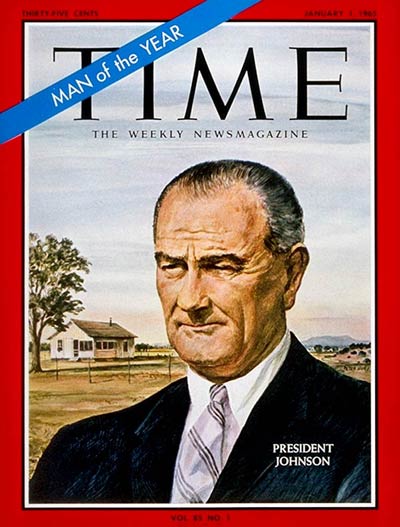 The Jan. 1, 1965, cover of TIME (Peter Hurd)