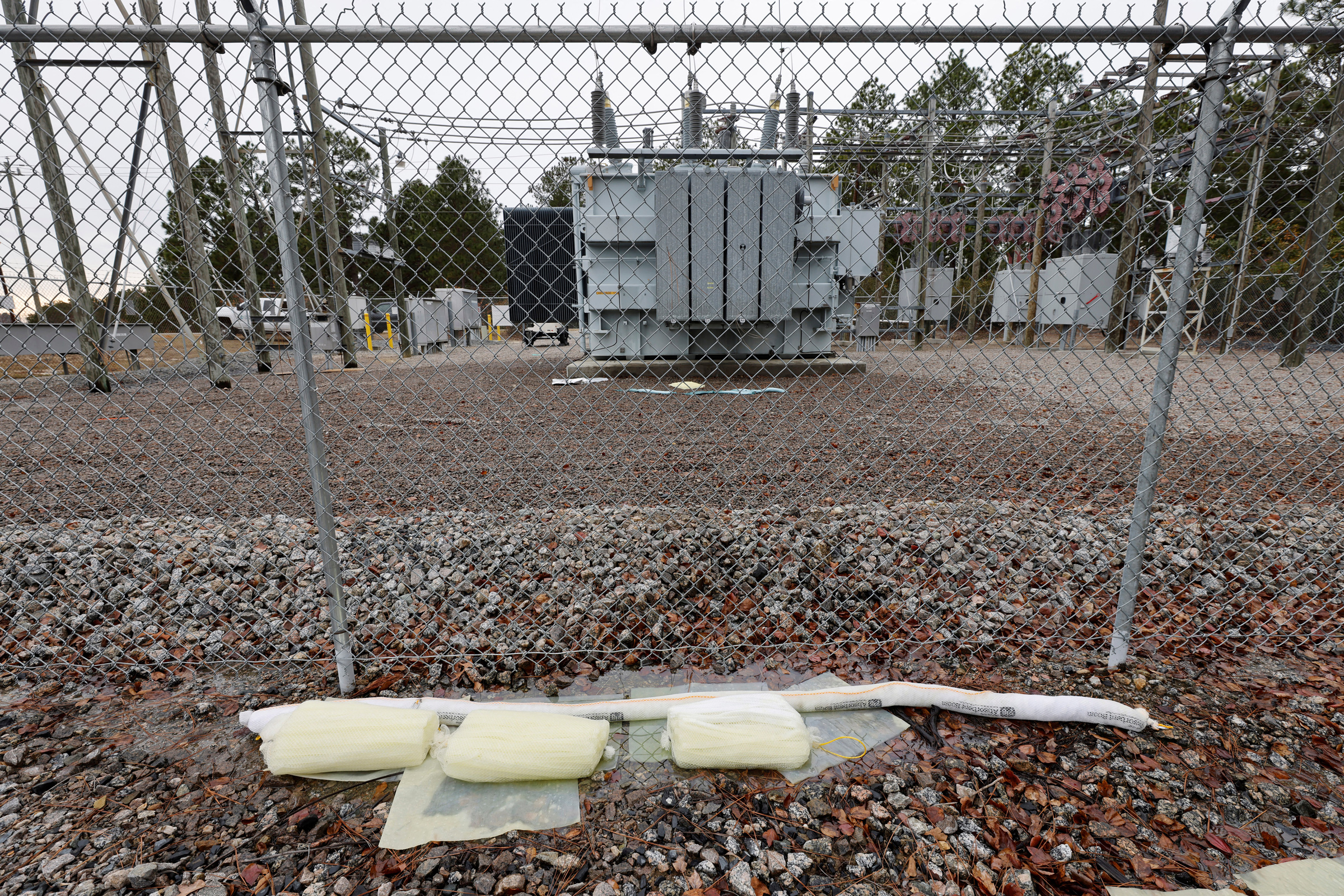 Vandalism suspected in mass power outage in North Carolina