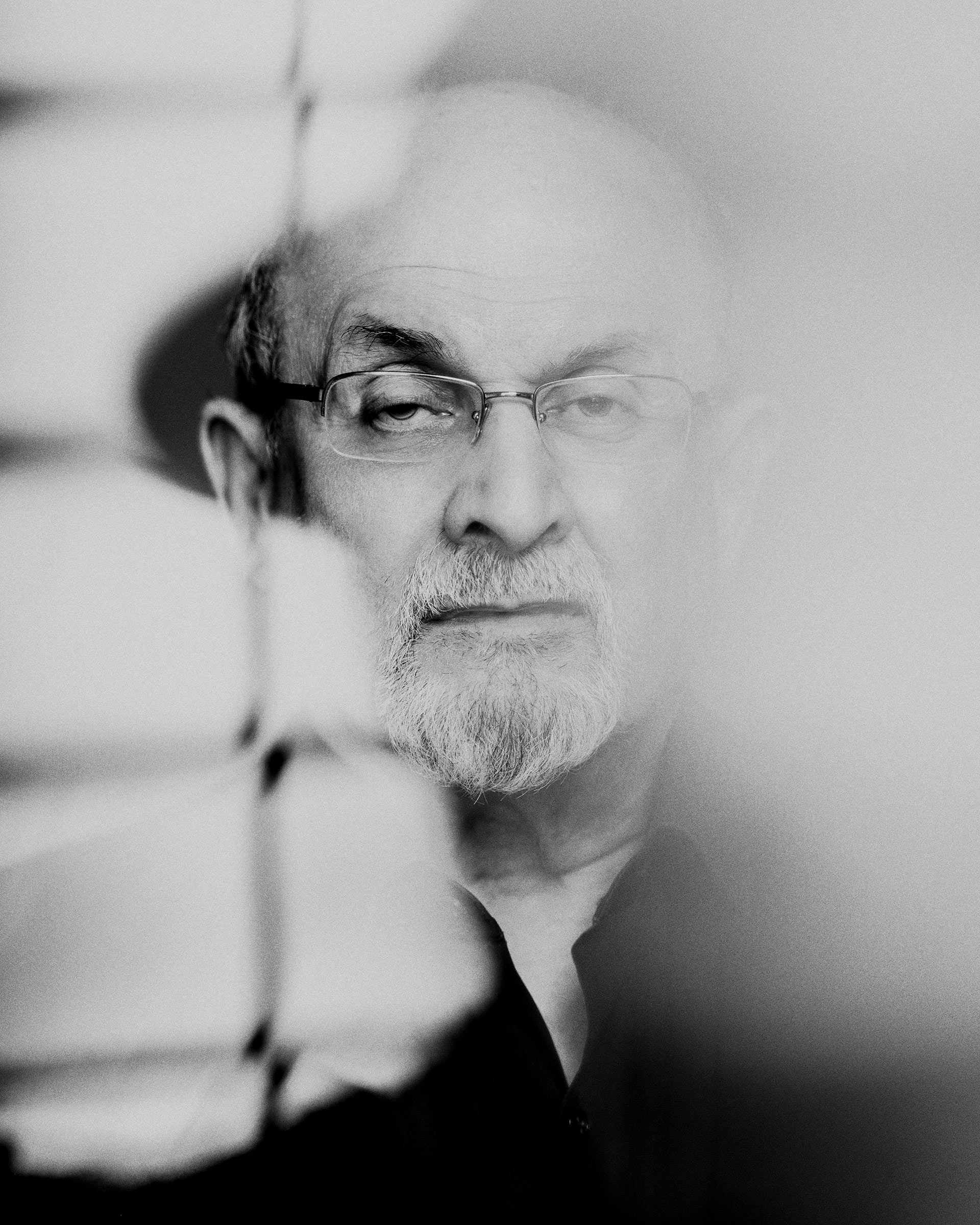 Salman Rushdie, photographed in May 2021 (Benedict Evans—August)