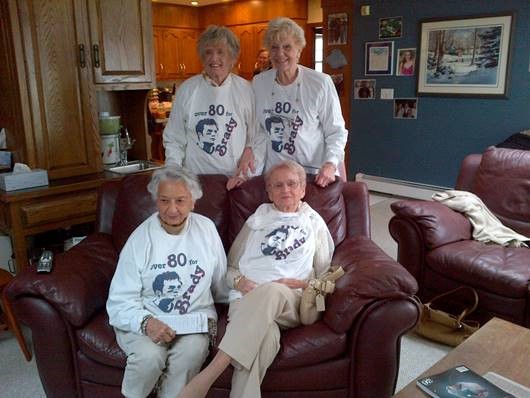 The real women behind '80 for Brady'