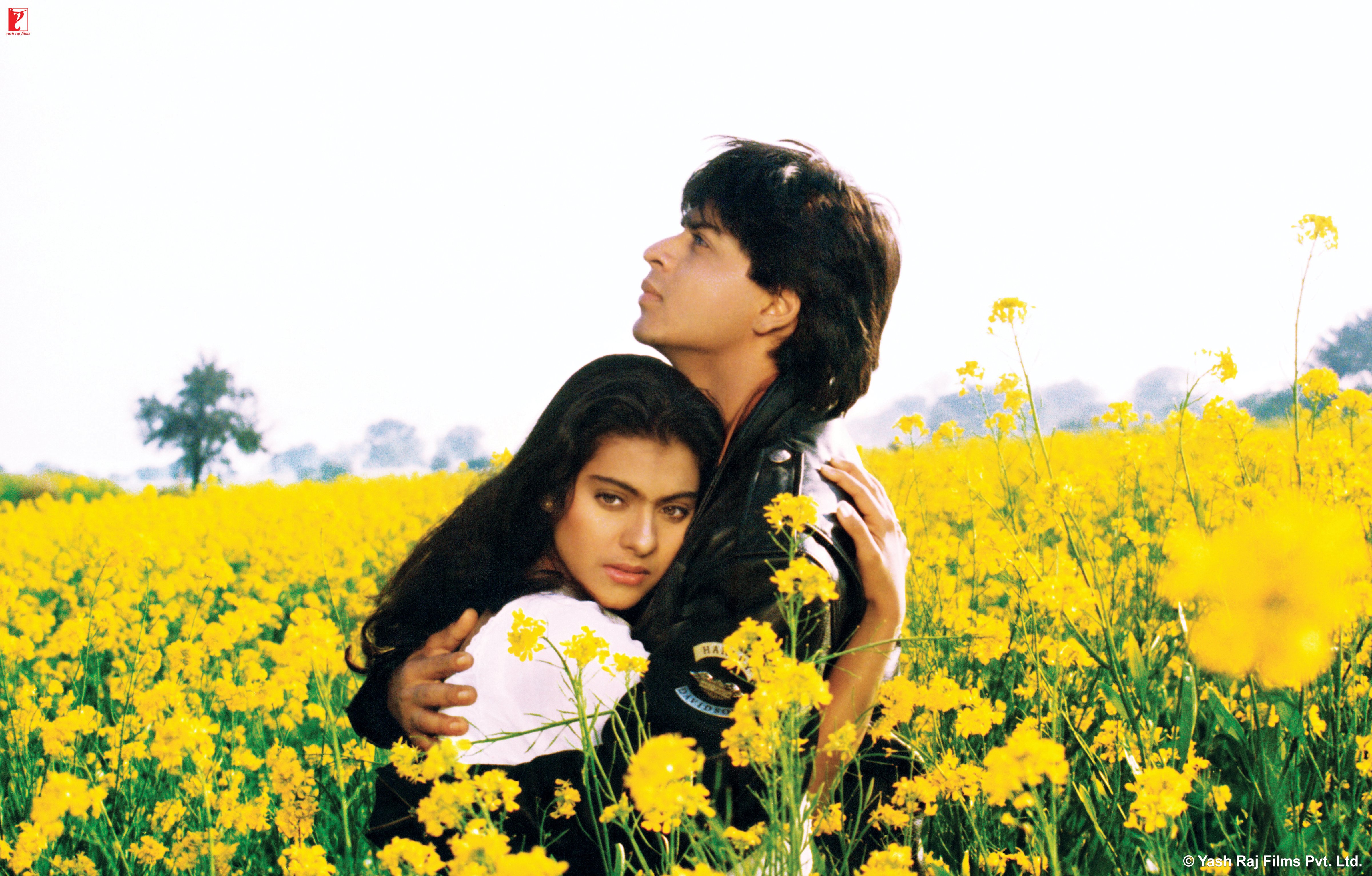A still from the 1995 film 'Dilwale Dulhania Le Jayenge,' featured in Netflix's 'The Romantics' (Courtesy of Netflix)