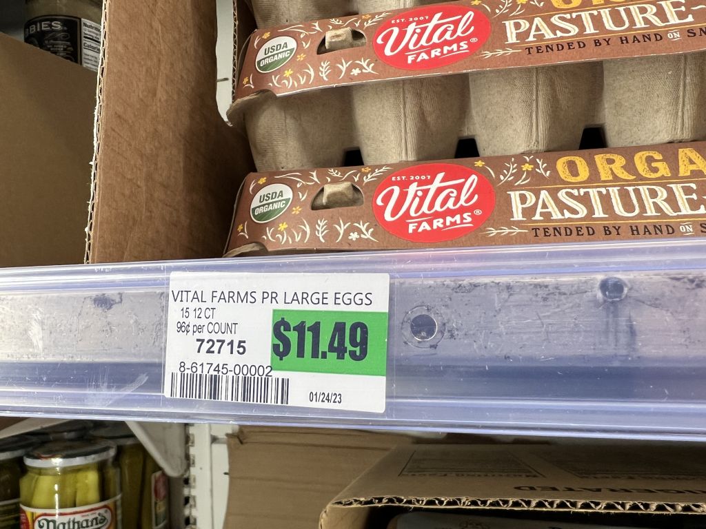 Bay Area Egg Prices