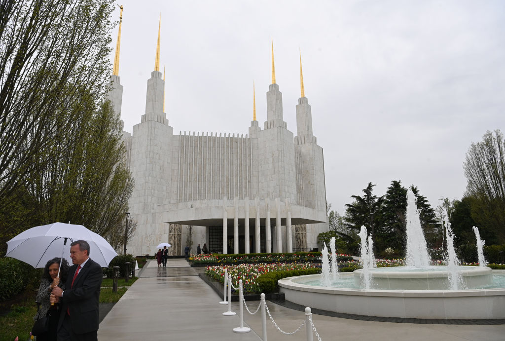 The Washington D.C. Temple, run by the Church of Jesus Christ of Latter Day Saints, has been closed for renovation. It will soon be open for public tours from April 28th through June 11th. (Matt McClain—The Washington Post/Getty Images)