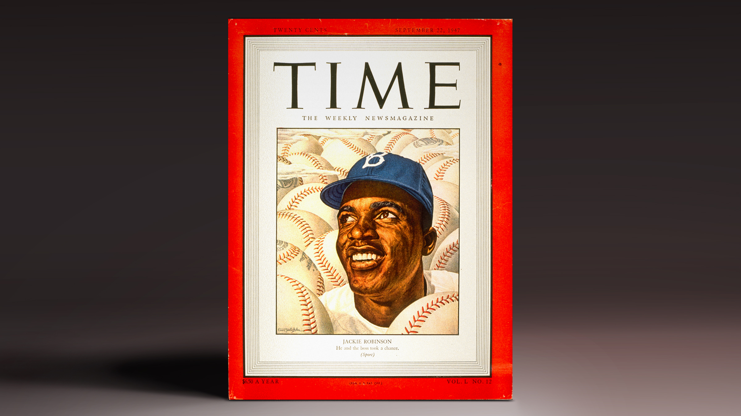 Jackie Robinson TIME cover