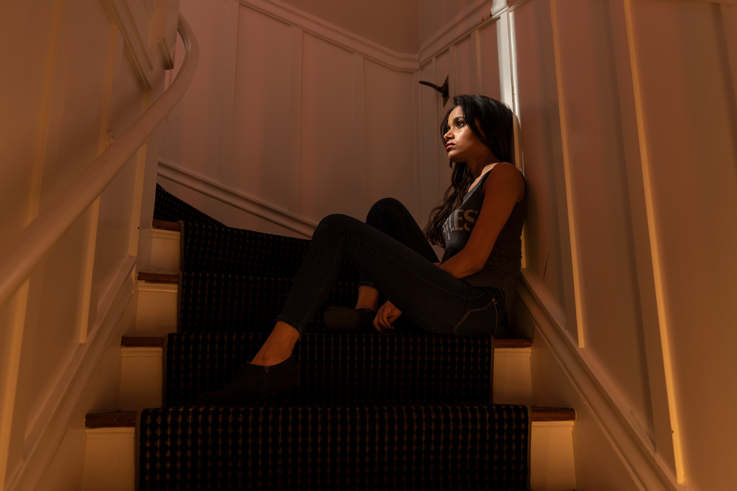 Keerthana Gopalakrishnan in her home in San Francisco on Jan. 29. (Helynn Ospina for TIME)