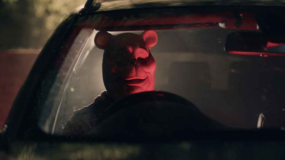 Winnie the Pooh seen in the horror movie 'Blood and Honey' (Courtesy of ITN Studios and Jagged Edge Productions)