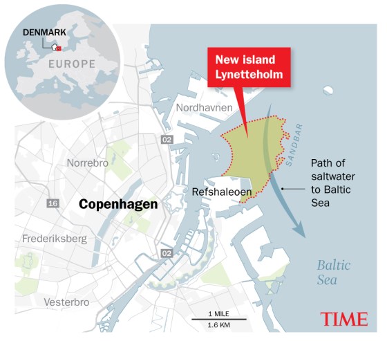 How an Artificial Island in Denmark Became One of Europe’s Most Controversial Climate Projects