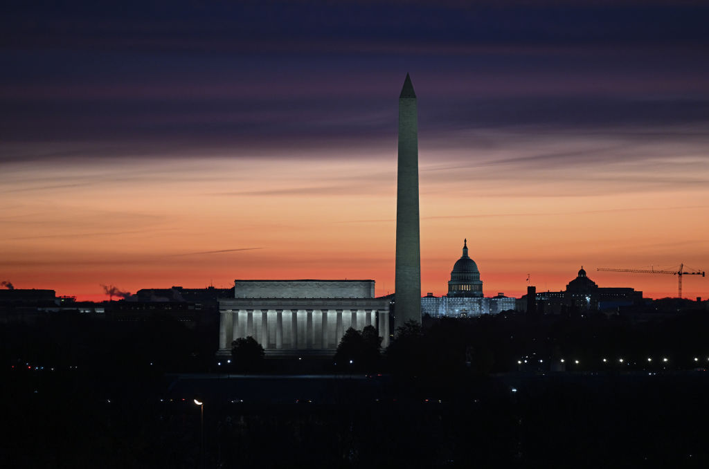Sunrise in Washington D.C.