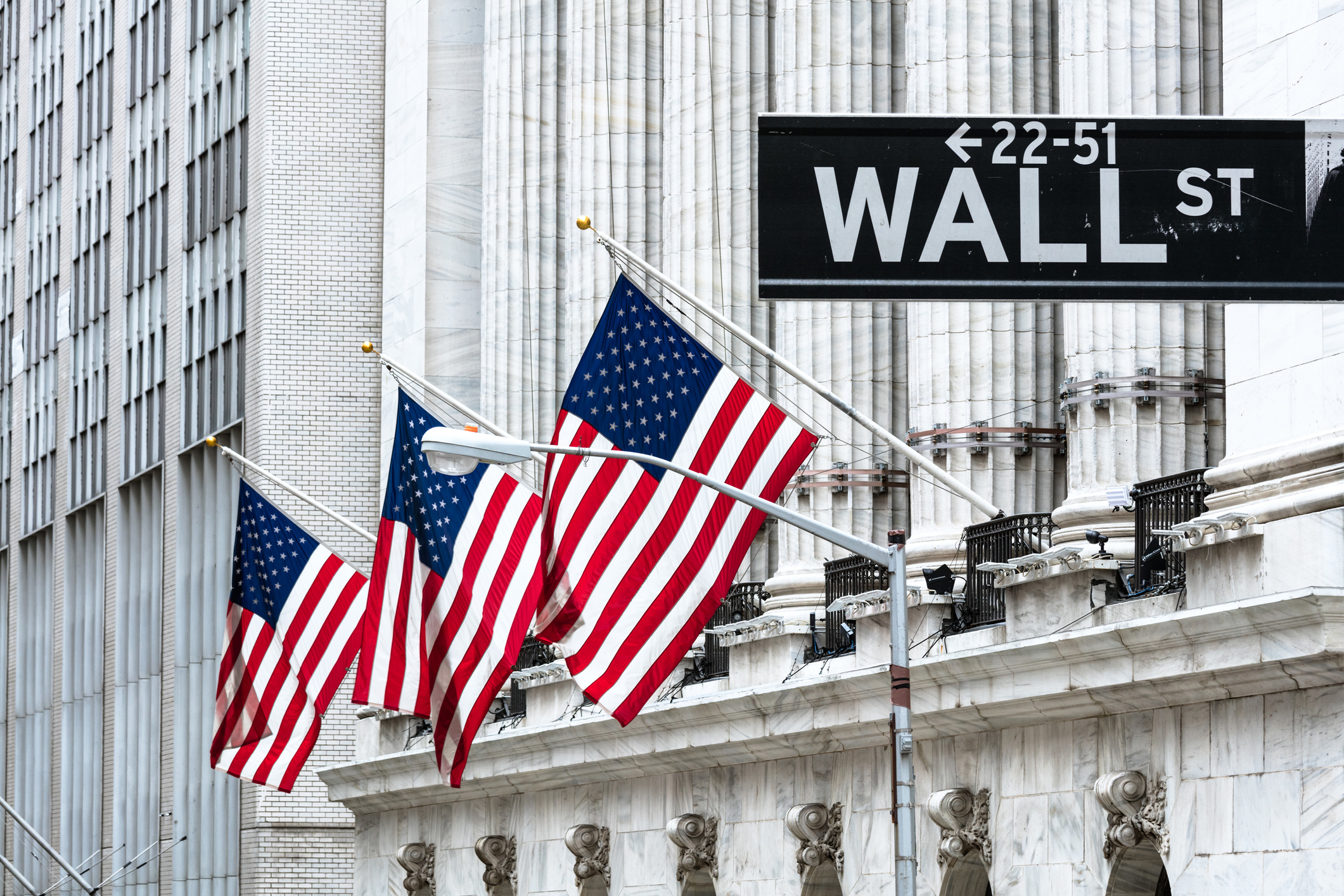 New York Stock Exchange, Wall street, Manhattan, New York, USA (Matteo Colombo-Getty Images)