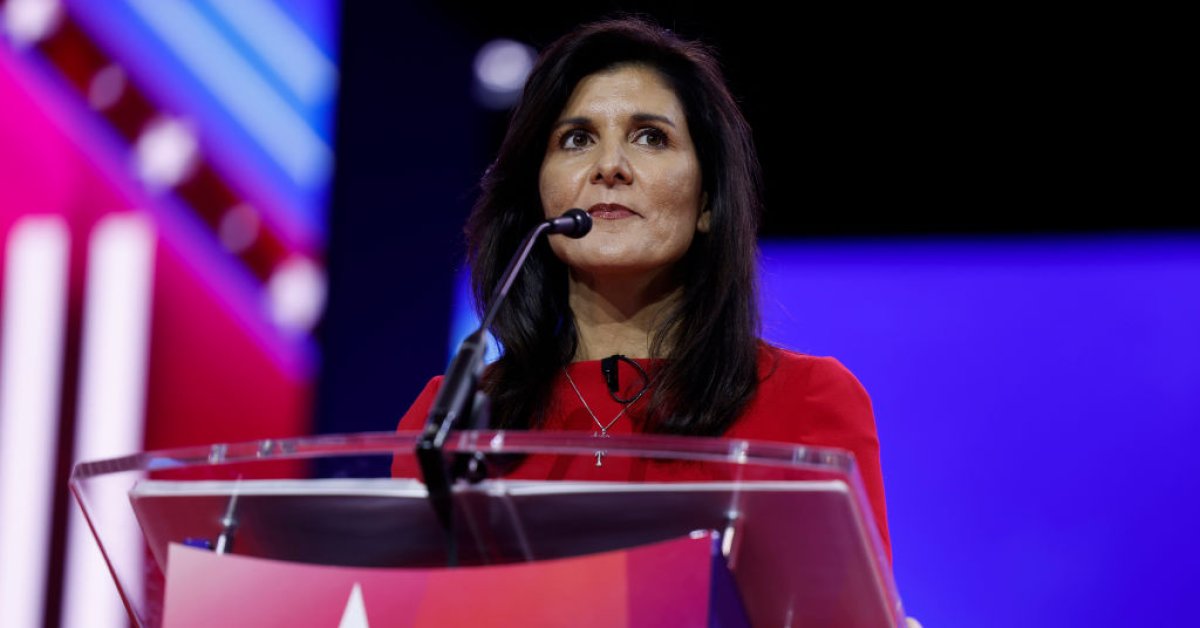 Nikki Haley Heckled With ‘We Love Trump!’ Shouts at CPAC