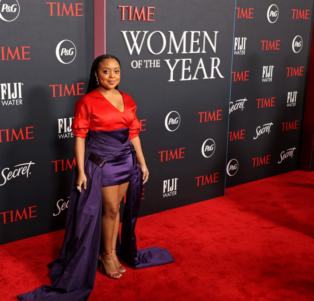 Quinta Brunson attends TIME's 2nd Annual Women Of The Year Gala (Kayla Oaddams—WireImage/Getty Images)