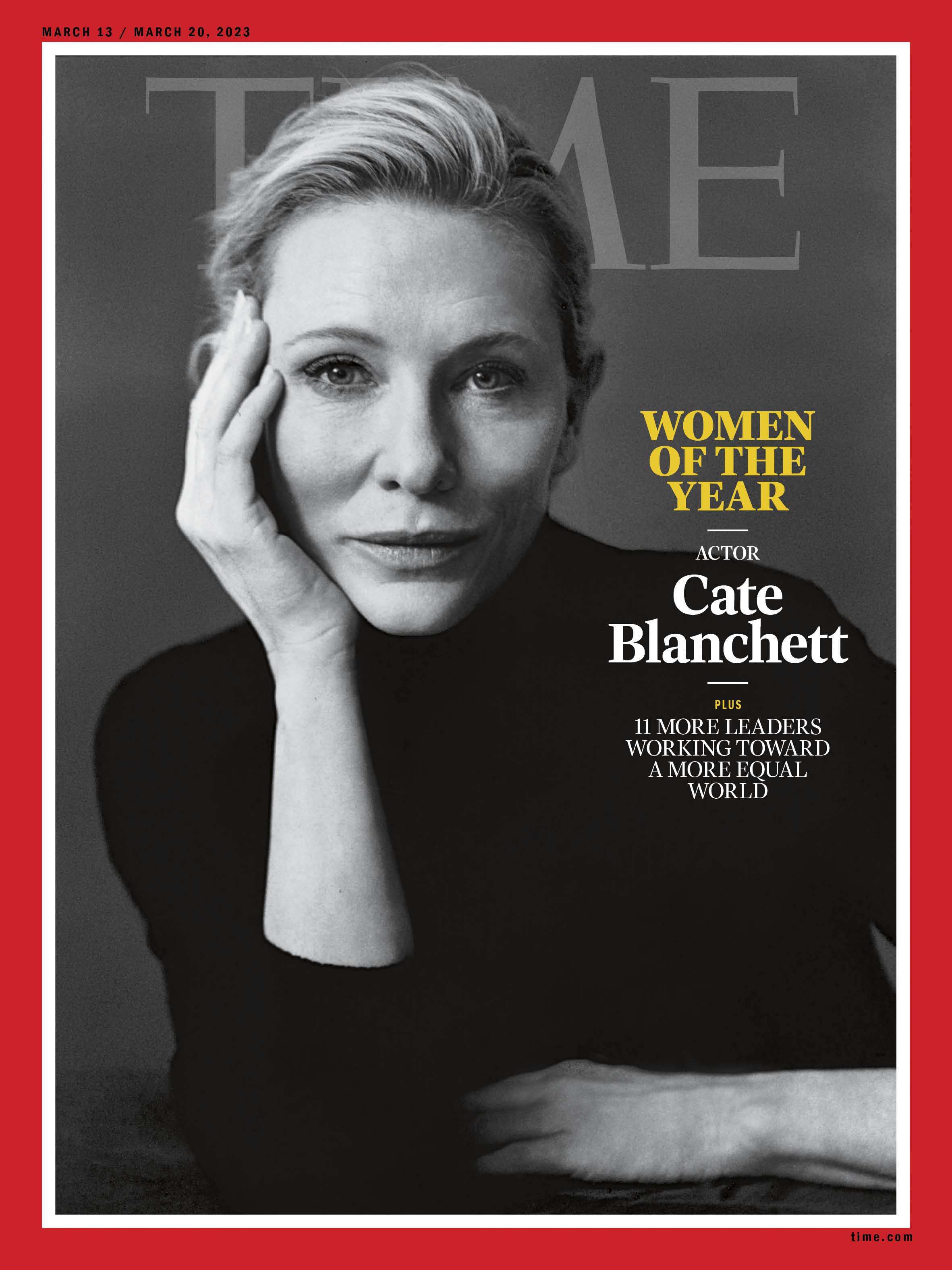 Women of the Year Cate Blanchett Time Magazine Cover