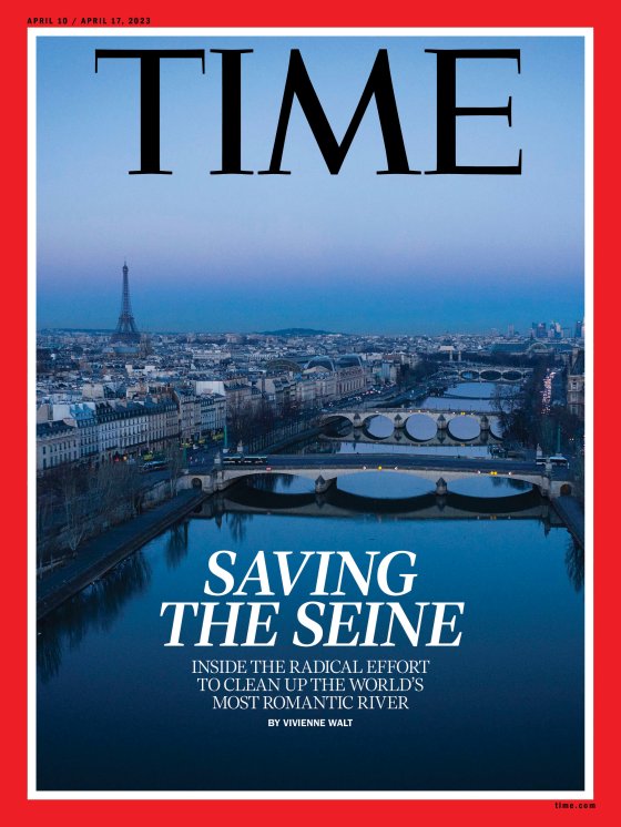 Saving the Seine Time Magazine cover