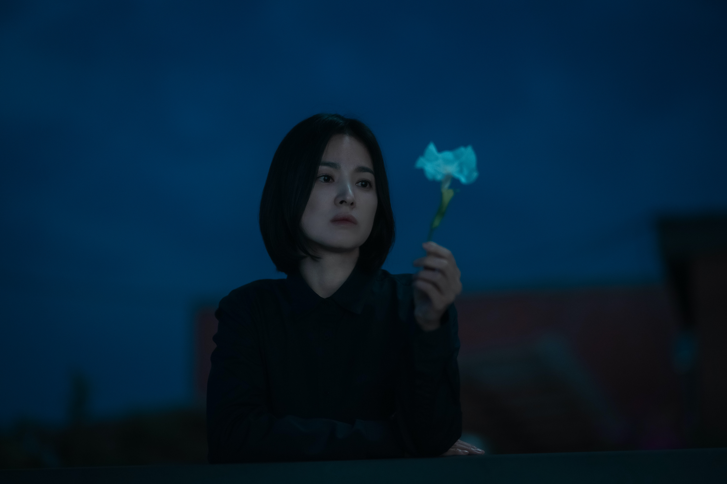 Song Hye-kyo as Moon Dong-eun (Graphyoda/Netflix)