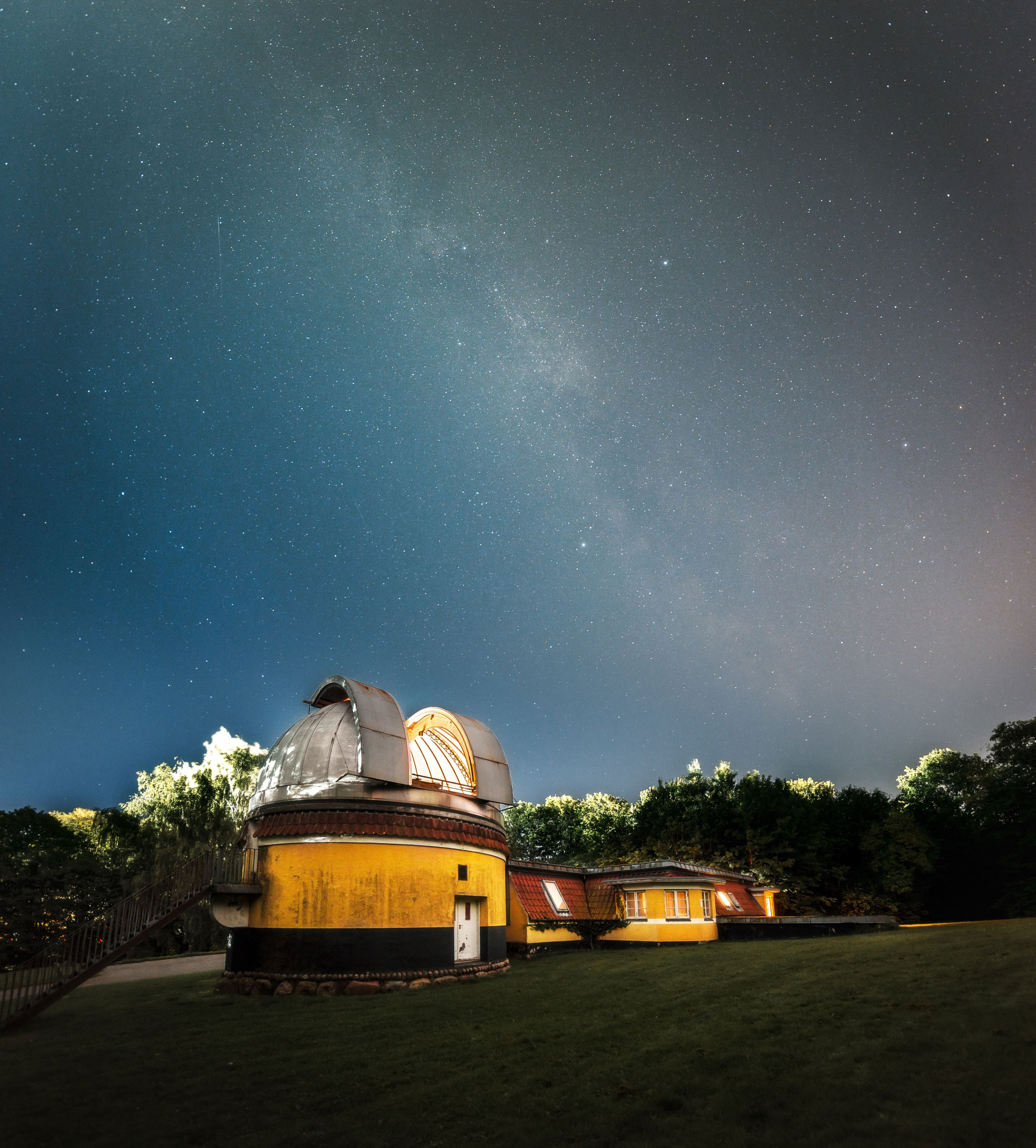 The Ole Rømer Observatory Science Park in Aarhus, Denmark. (Courtesy Ruslan Merzlyakov/The Science Museums/Aarhus University)