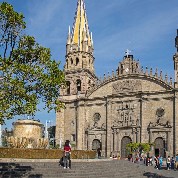 The Cathedral of the Assumption of Our Lady in Guadalajara, Mexico.