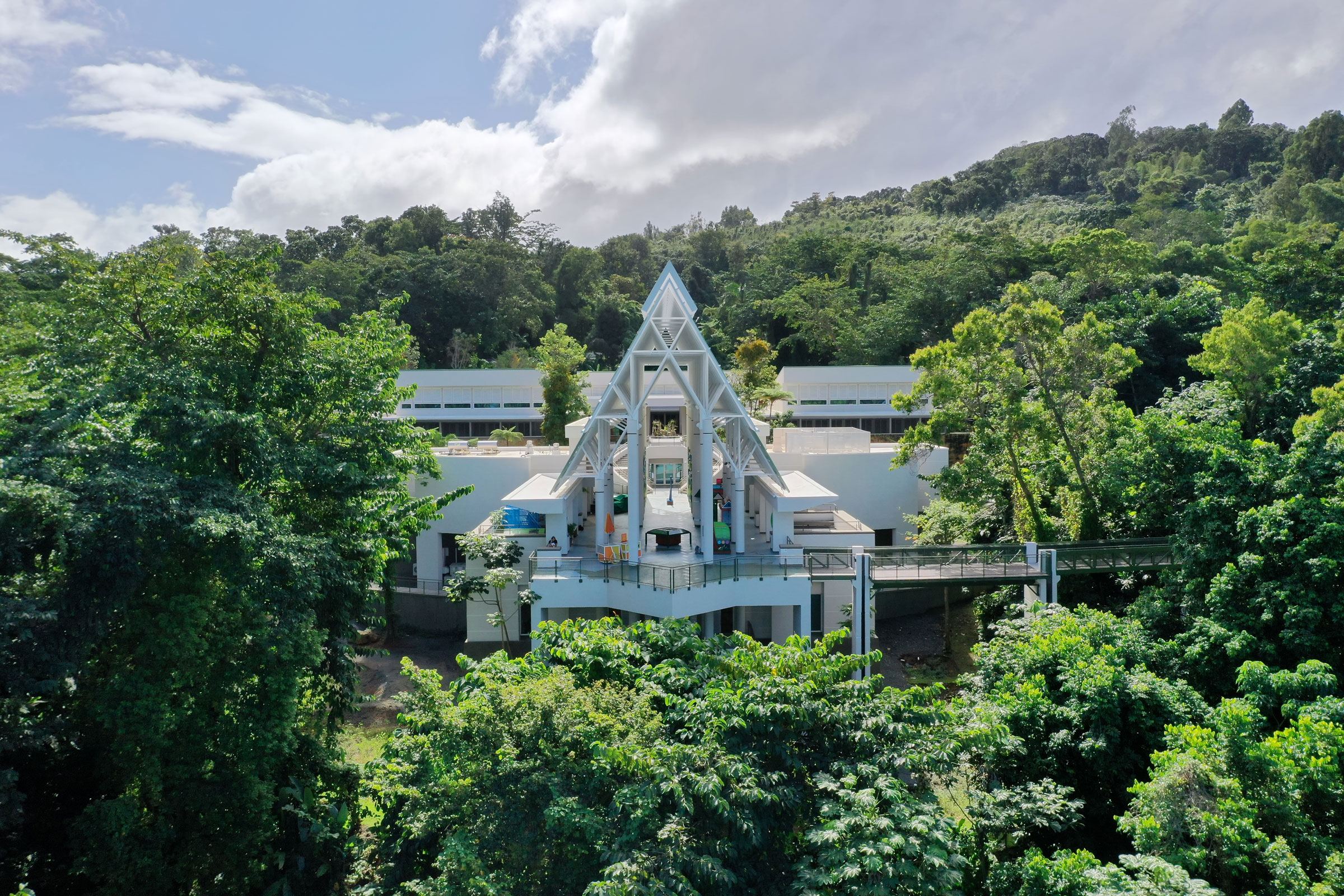 El Portal de El Yunque Visitor Center in El Yunque National Forest, Rio Grande, Puerto Rico