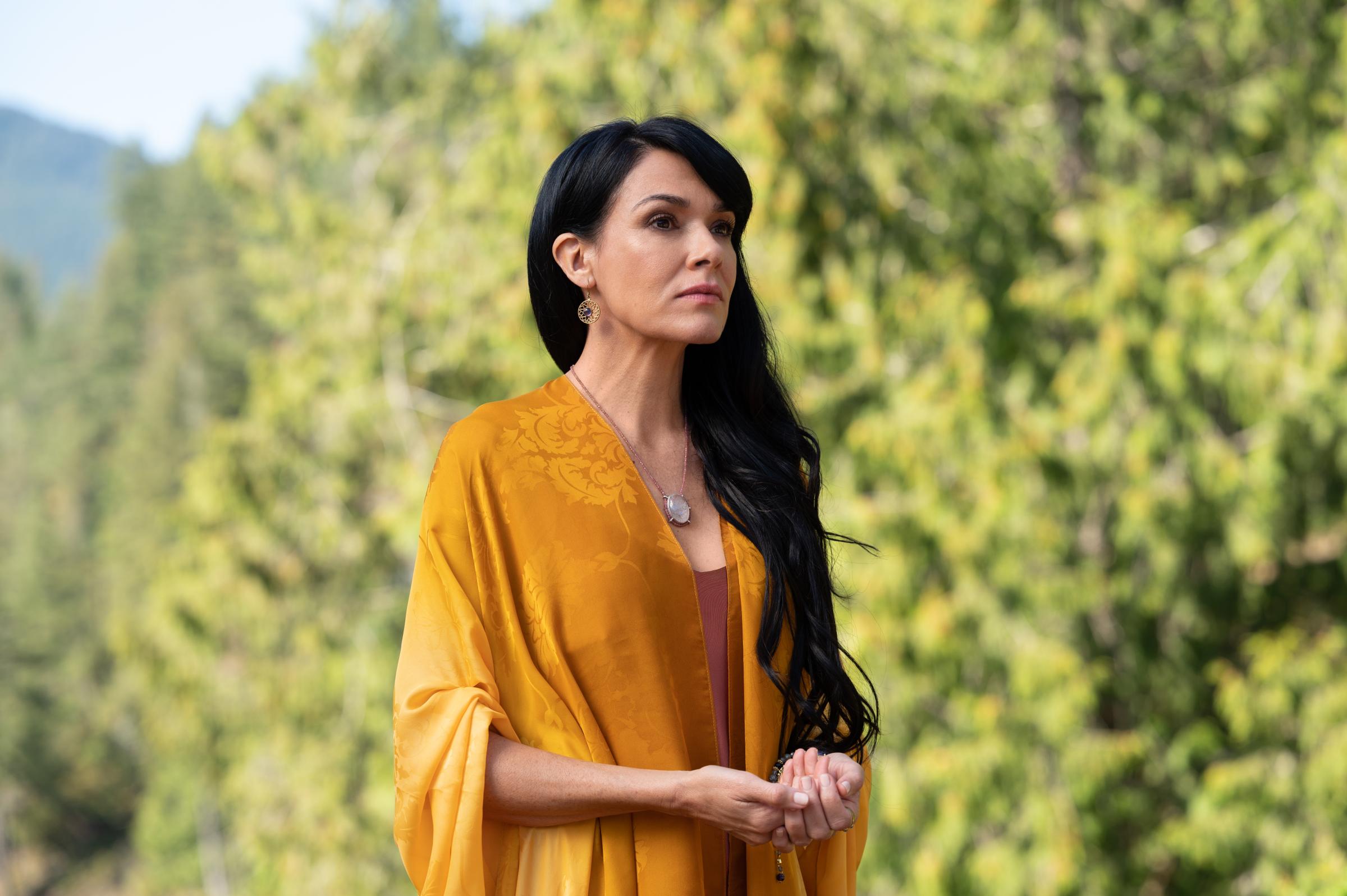 Simone Kessell as Lottie in 'Yellowjackets' season 2, episode 1.
