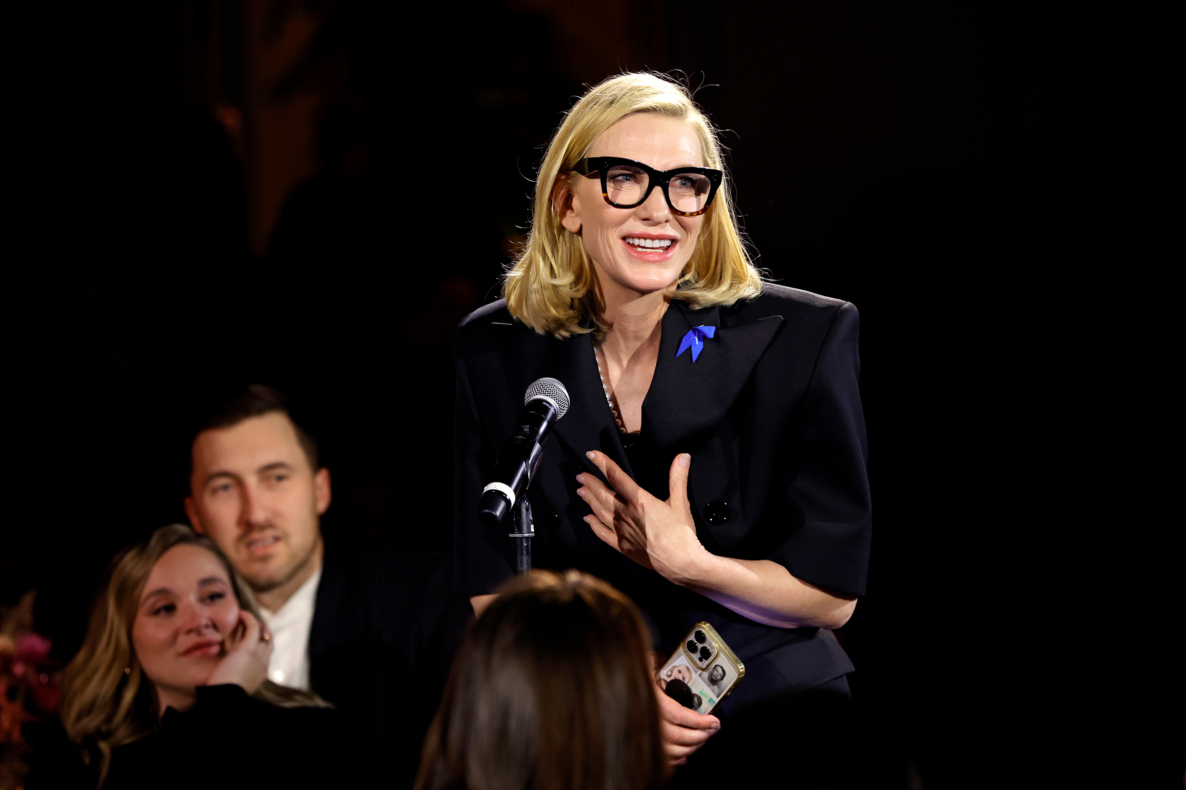 Cate Blanchett speaks during the TIME Women of the Year evnt at the Four Seasons Hotel Los Angeles at Beverly Hills on March 08. (Stefanie Keenan—Getty Images for TIME)