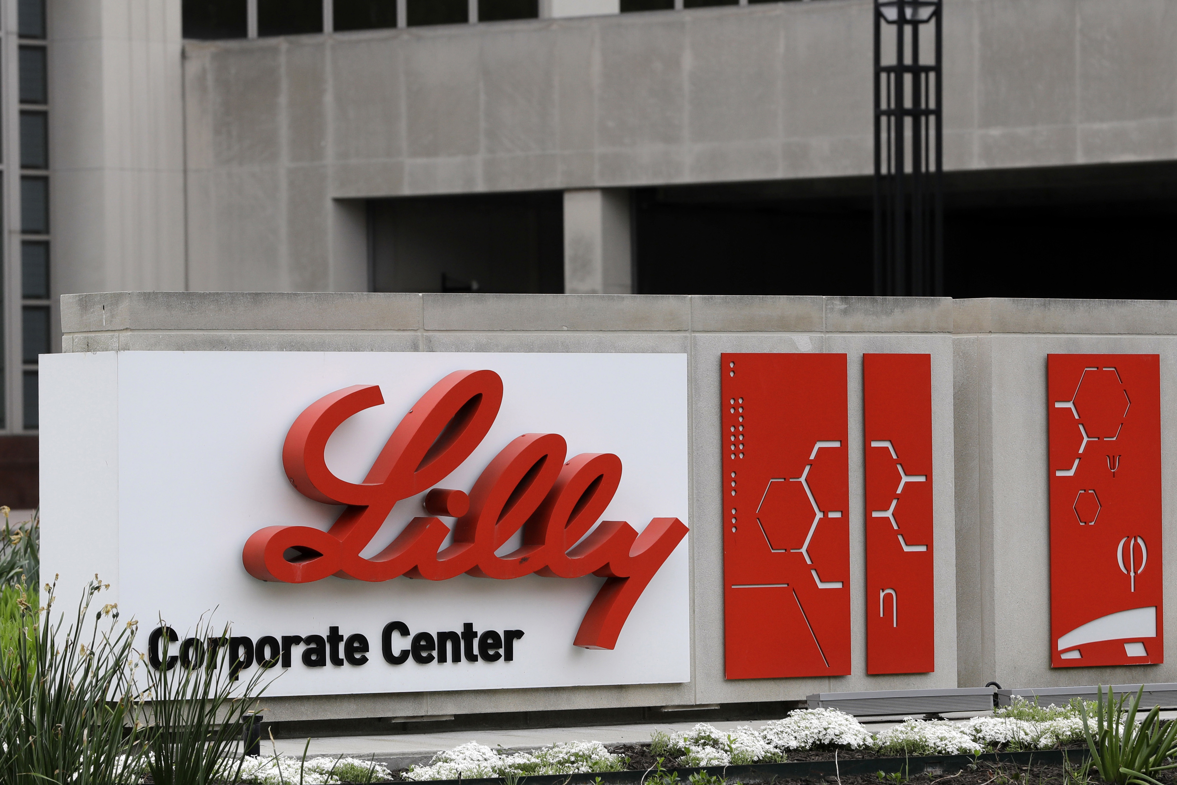 Eli Lilly &amp; Co. corporate headquarters in Indianapolis (Darron Cummings—AP Photo)