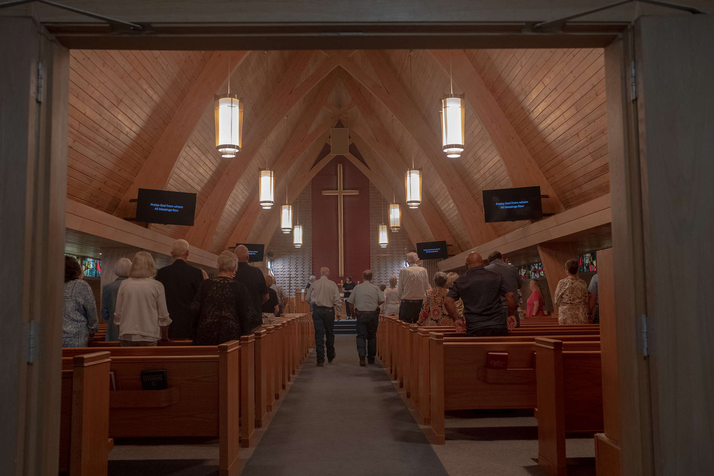 Some people are concerned about how politics and church have become intertwined in these towns. "It’s unsettling to me the way the Christian faith got almost married to the Republican party," says Mike Bryant, a former pastor in Lamb County. "As a follower of Jesus our first relationship is to Jesus, not a party." (September Dawn Bottoms for TIME)