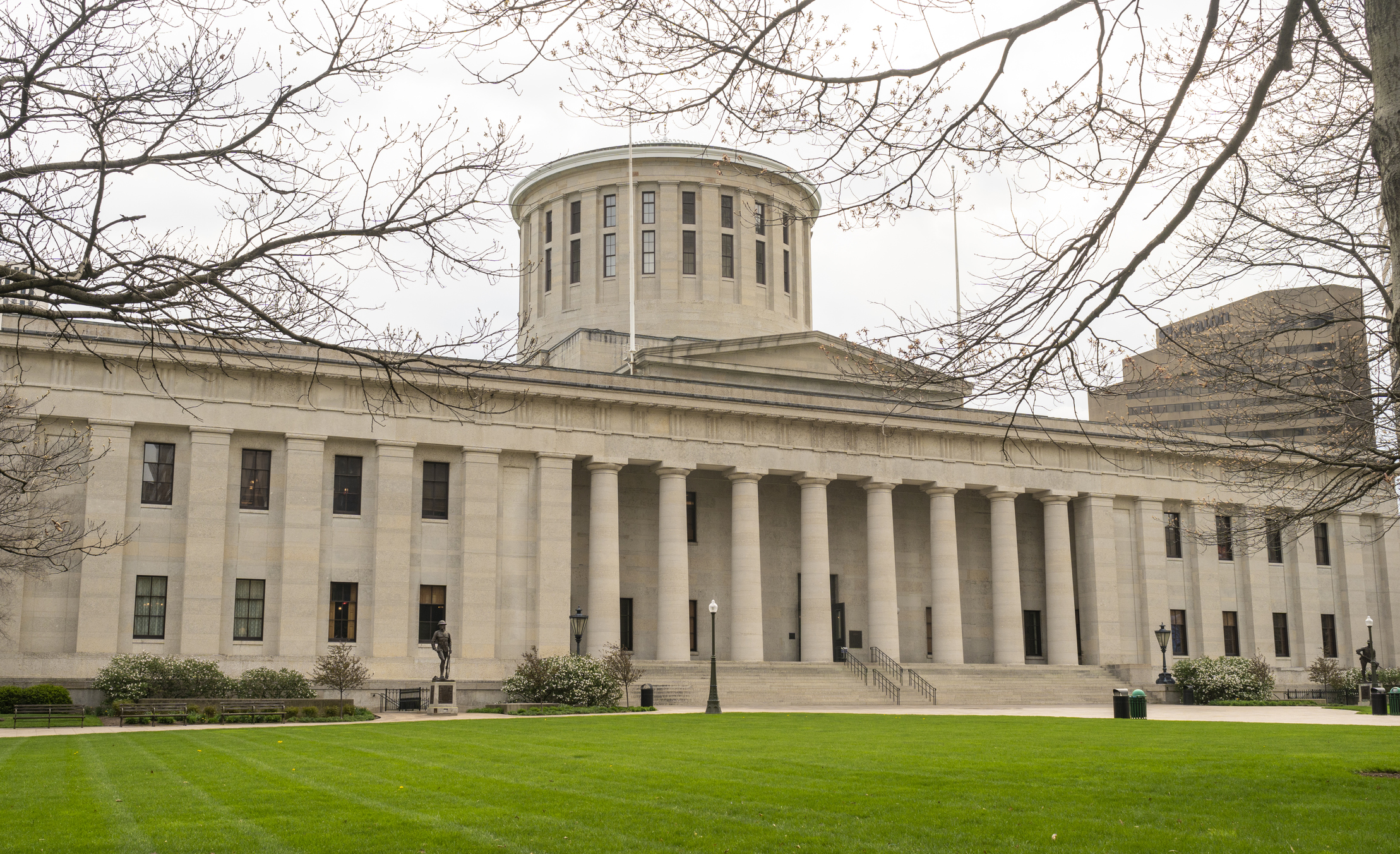 Ohio government statehouse in Columbus. (Getty Images/iStockphoto&mdash;Copyright 2019 Christopher Boswell)