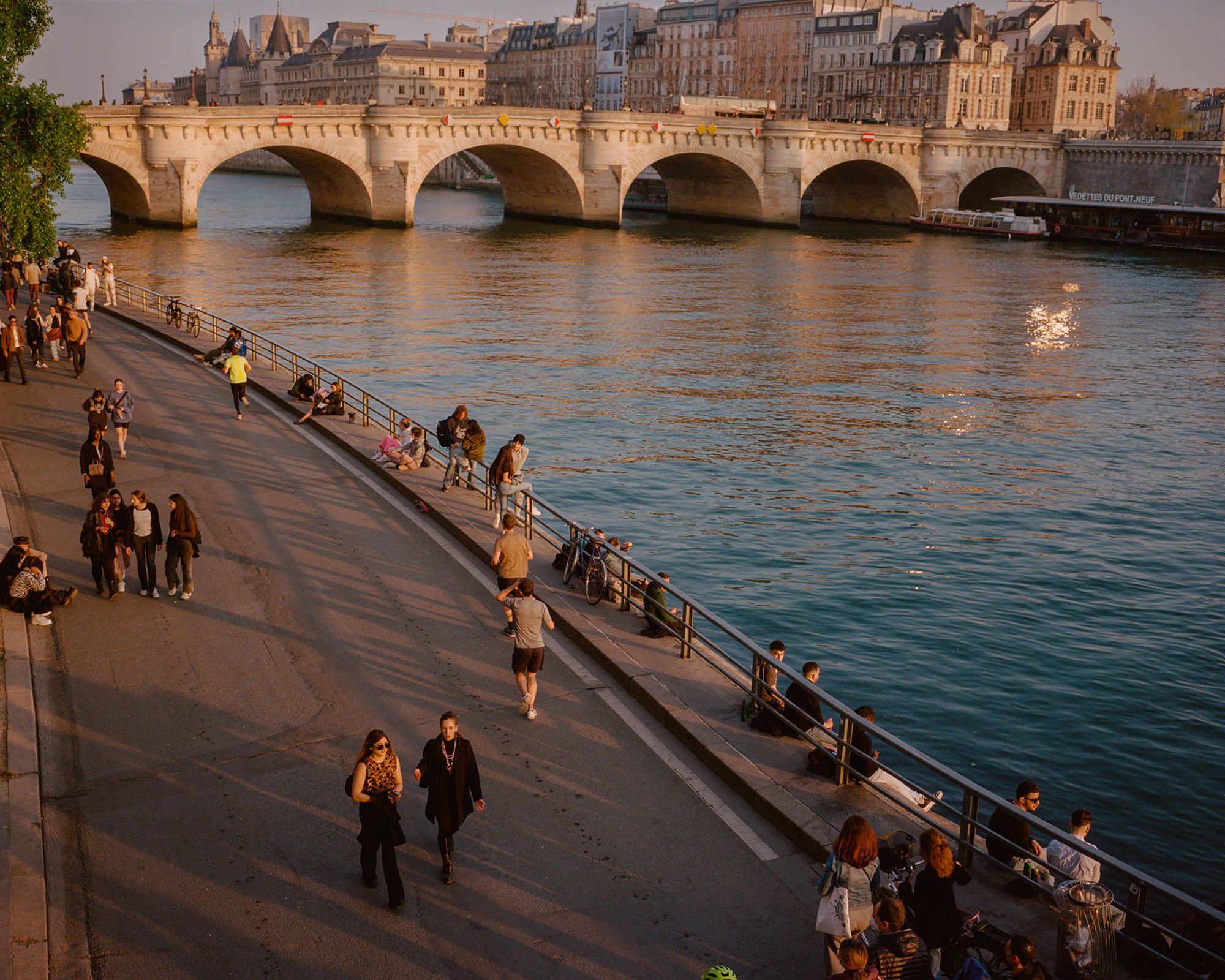 Cleaning the Seine was a cornerstone of Paris’ winning bid for the 2024 Olympics. (Sasha Arutyunova)