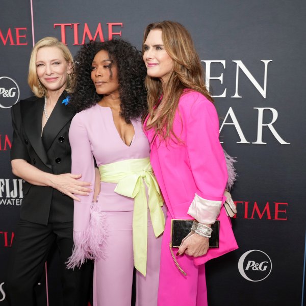 Cate Blanchett, Angela Bassett and Brooke Shields attend the TIME Women of the Year event at the Four Seasons Hotel Los Angeles at Beverly Hills on March 8.