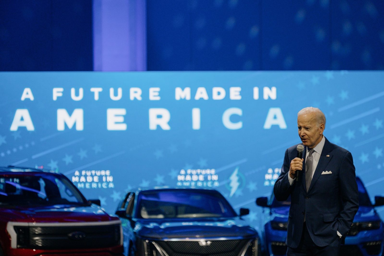 President Biden Speaks At 2022 North America International Auto Show