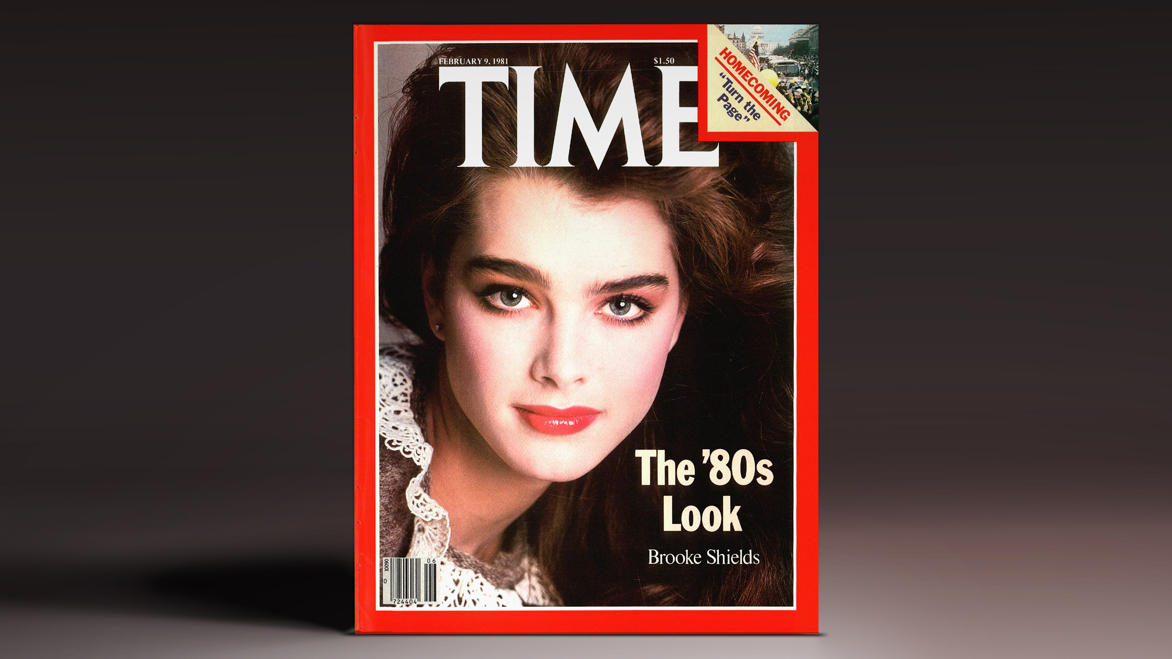 Brooke Shields on the Feb. 9, 1981, cover of TIME