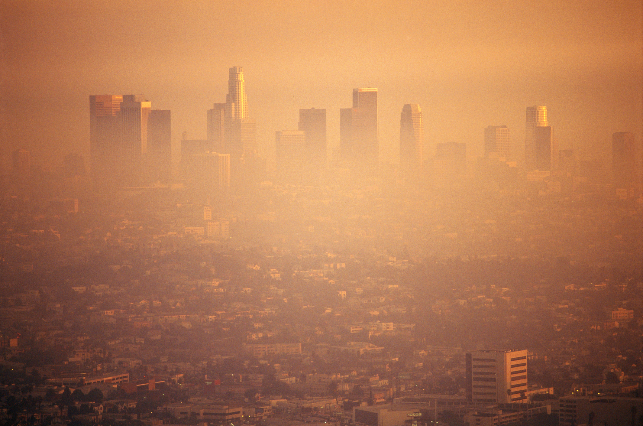Smog over Los Angeles (Getty Images)
