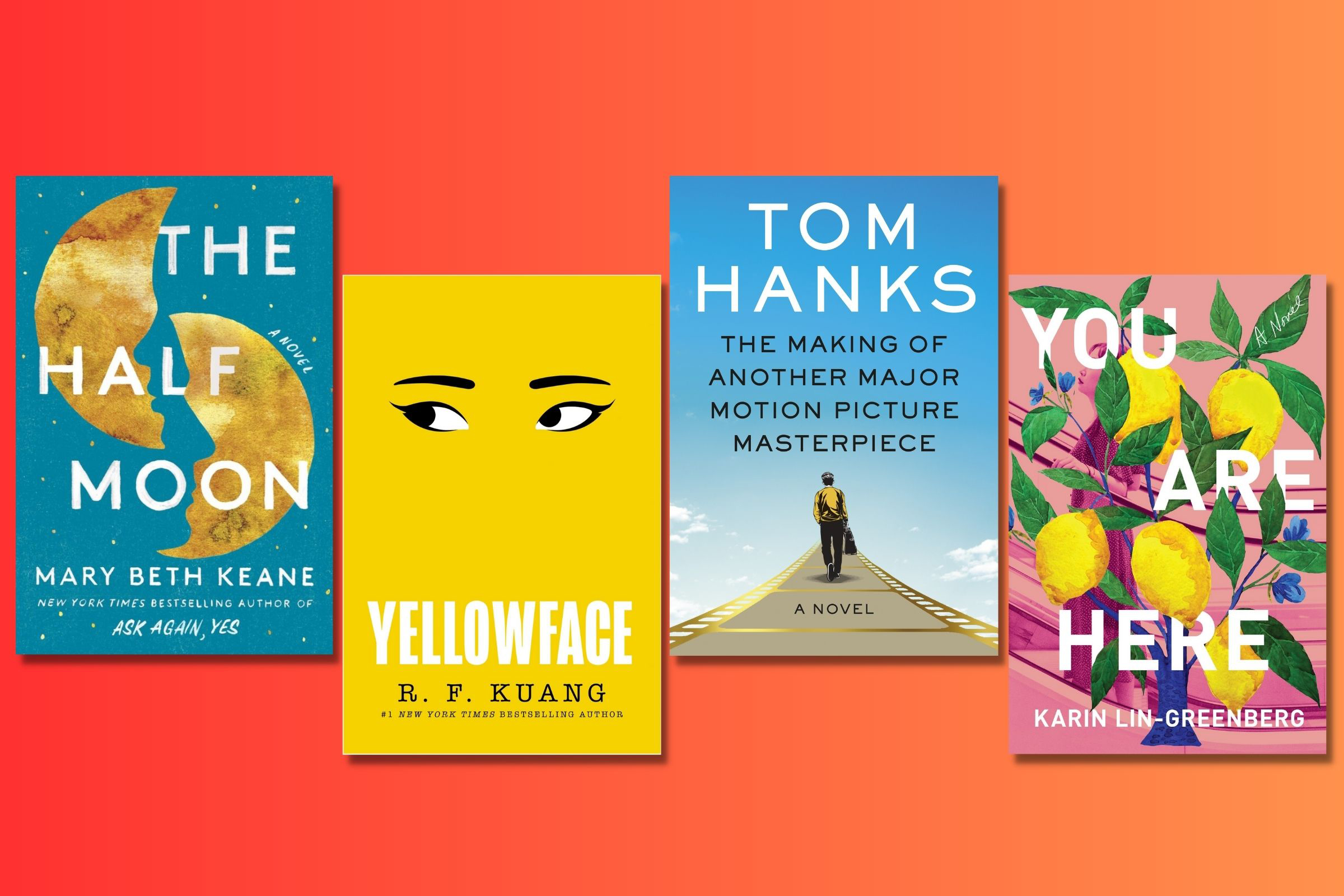 The most anticipated new books coming this month include a novel by Tom Hanks and a plagiarism thriller from R.F. Kuang