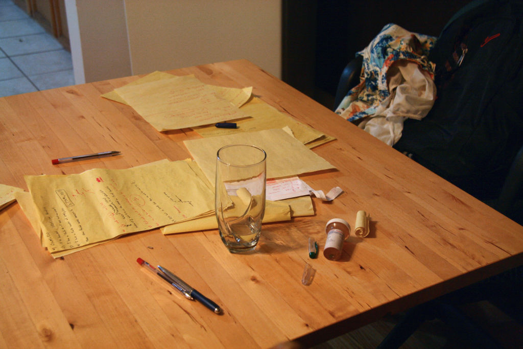 The ADHD treatment Adderall is shown on a table.