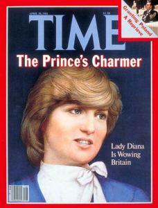 Princess Diana on the cover of TIME in 1981
