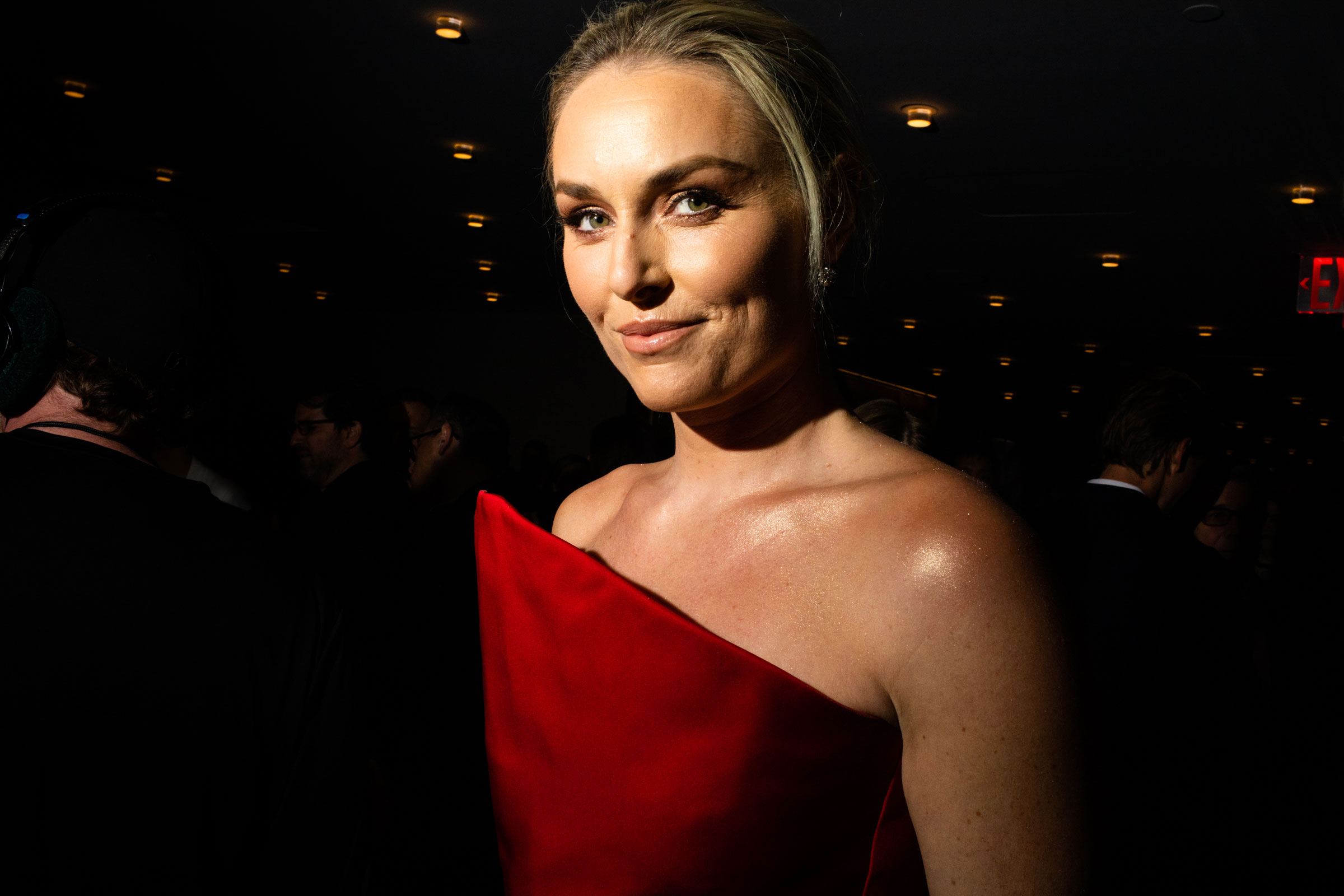 Olympic alpine skier Lindsey Vonn attends the TIME 100 Gala at Jazz at Lincoln Center in New York City, on April 26, 2023. (Landon Nordeman for TIME)