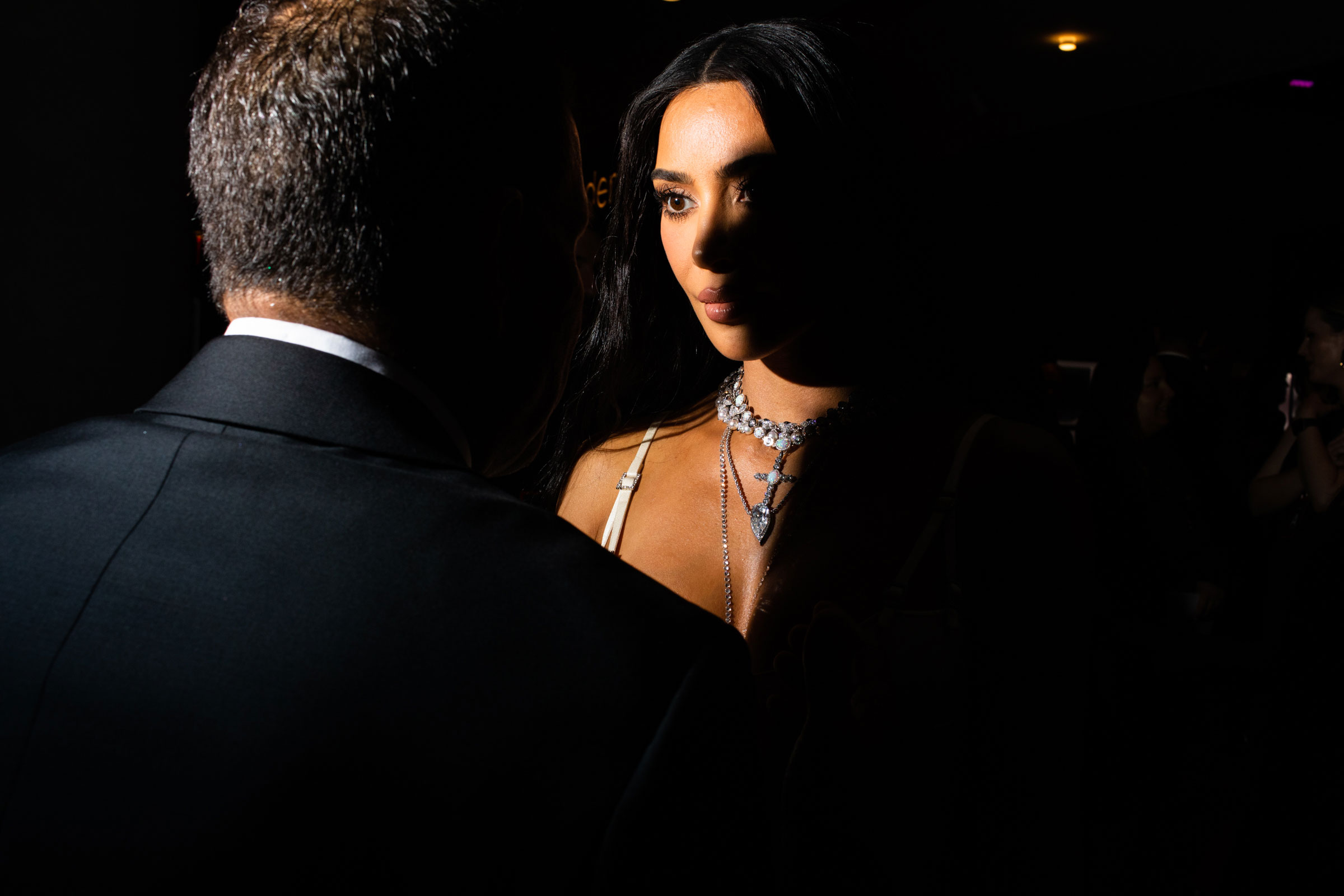 Kim Kardashian attends the TIME 100 Gala at Jazz at Lincoln Center in New York City, on April 26, 2023. (Landon Nordeman for TIME)