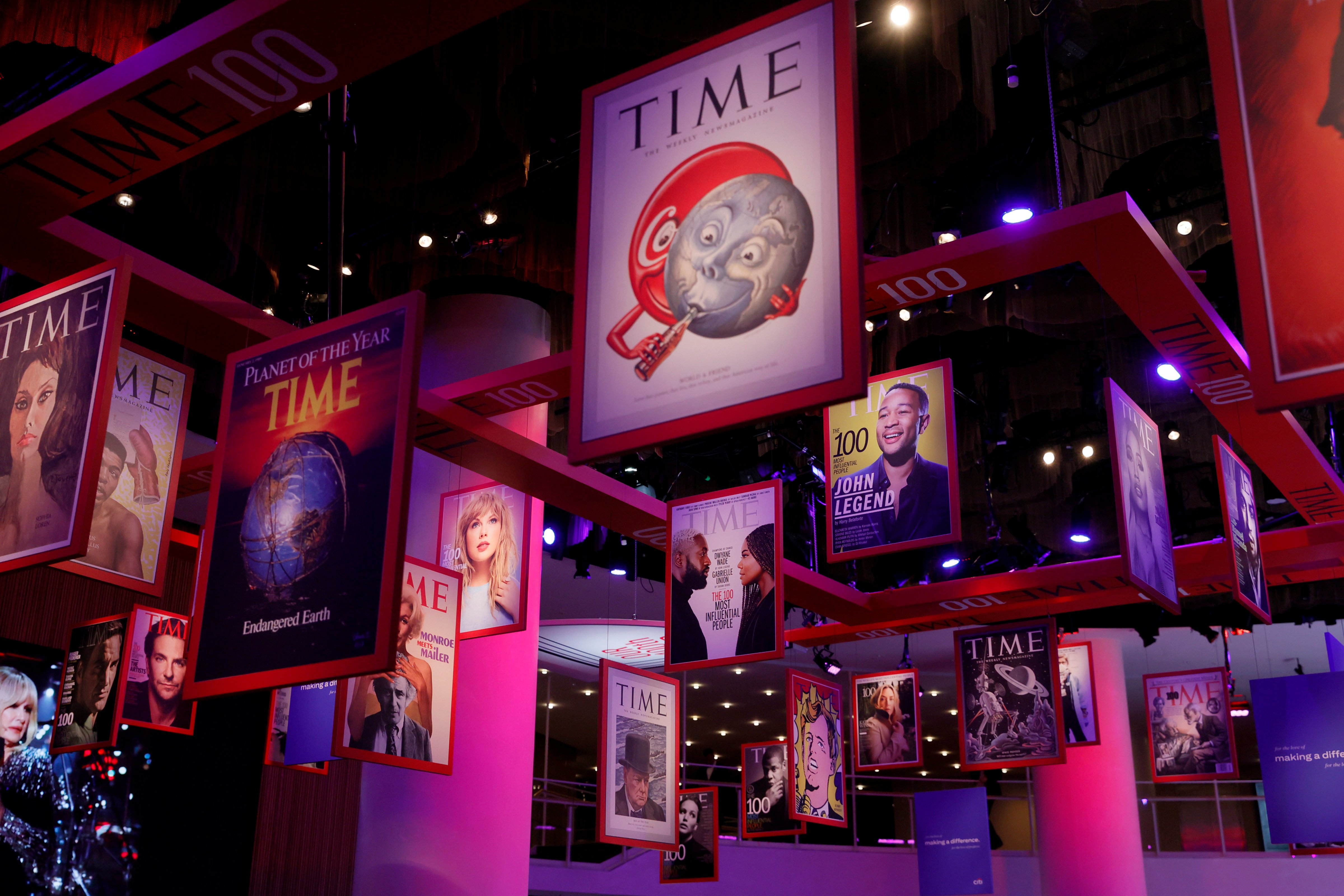 Una vista della sede del Gala TIME100 il 26 aprile 2023. (Jemal Countess - Getty Images per TIME)