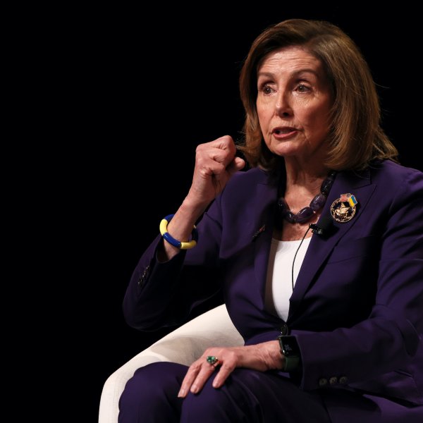 Nancy Pelosi speaks onstage at the 2023 TIME100 Summit at Jazz at Lincoln Center on April 25, 2023 in New York City.