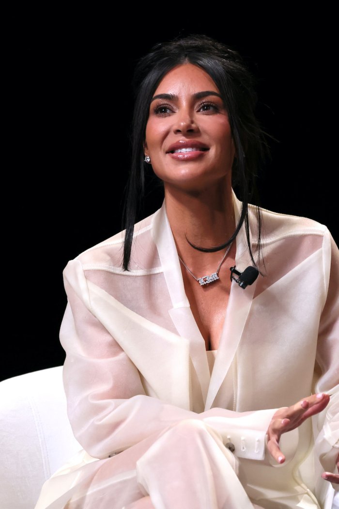 Kim Kardashian speaks onstage at the 2023 TIME100 Summit at Jazz at Lincoln Center on April 25, 2023 in New York City.