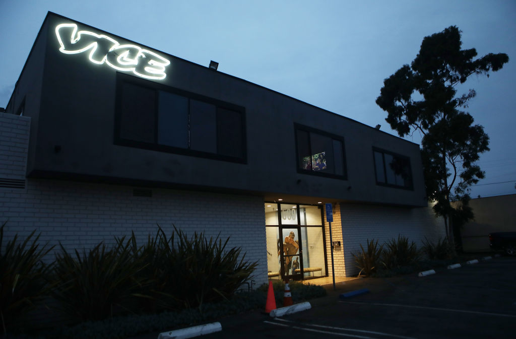 Vice Media offices photographed on February 1, 2019 in Venice, California. (Mario Tama/Getty Images)