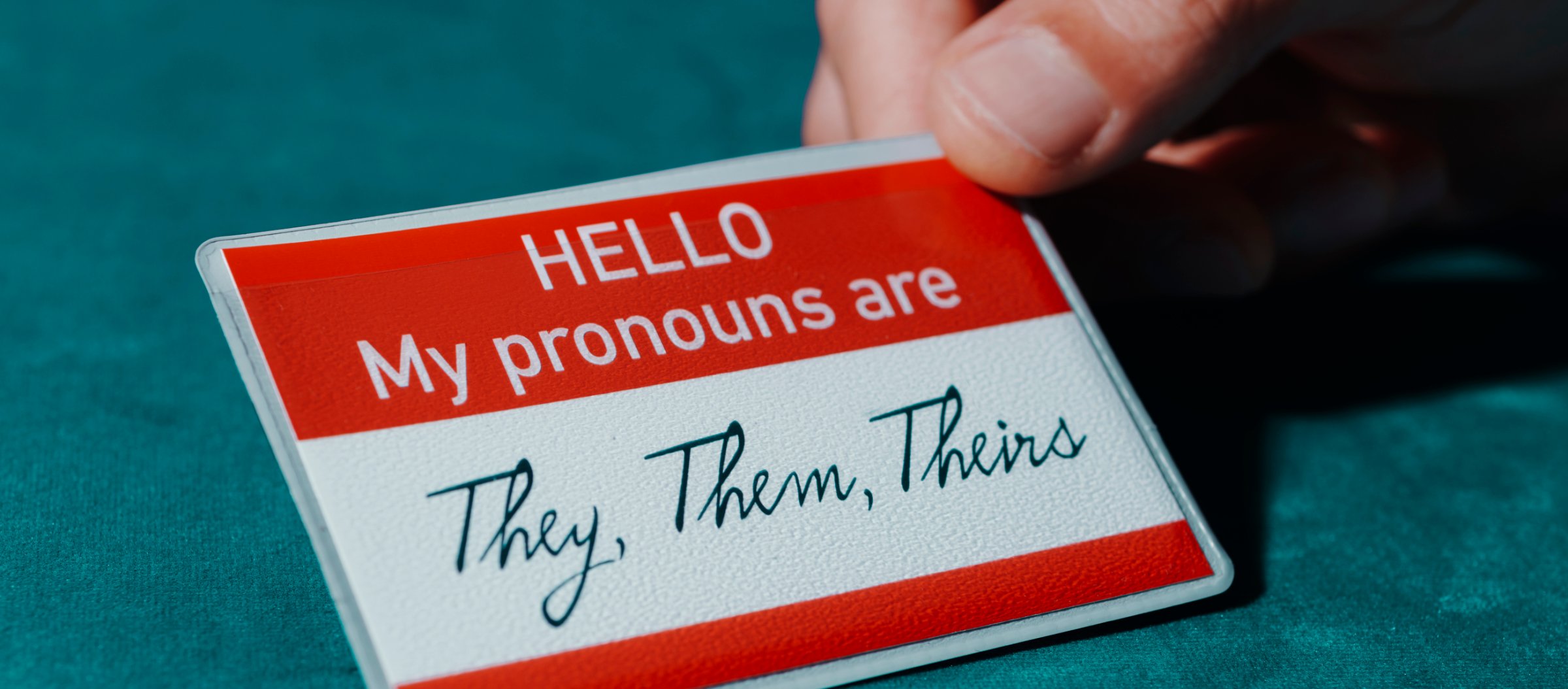 my pronouns are they, them web banner