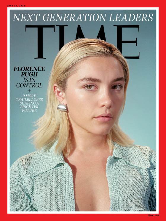 Florence Pugh Next Generation Leaders Time Magazine cover
