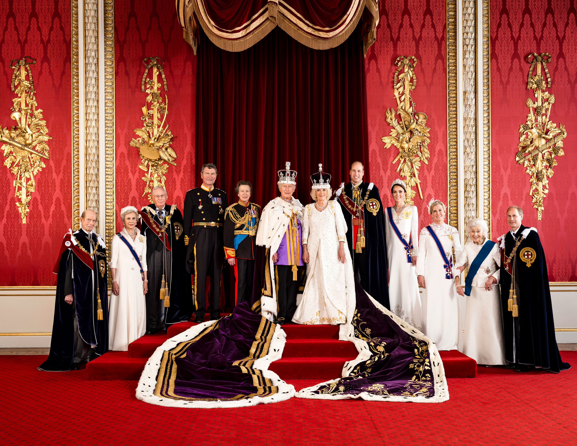 The Coronation Of Their Majesties King Charles III And Queen Camilla - Official Portraits