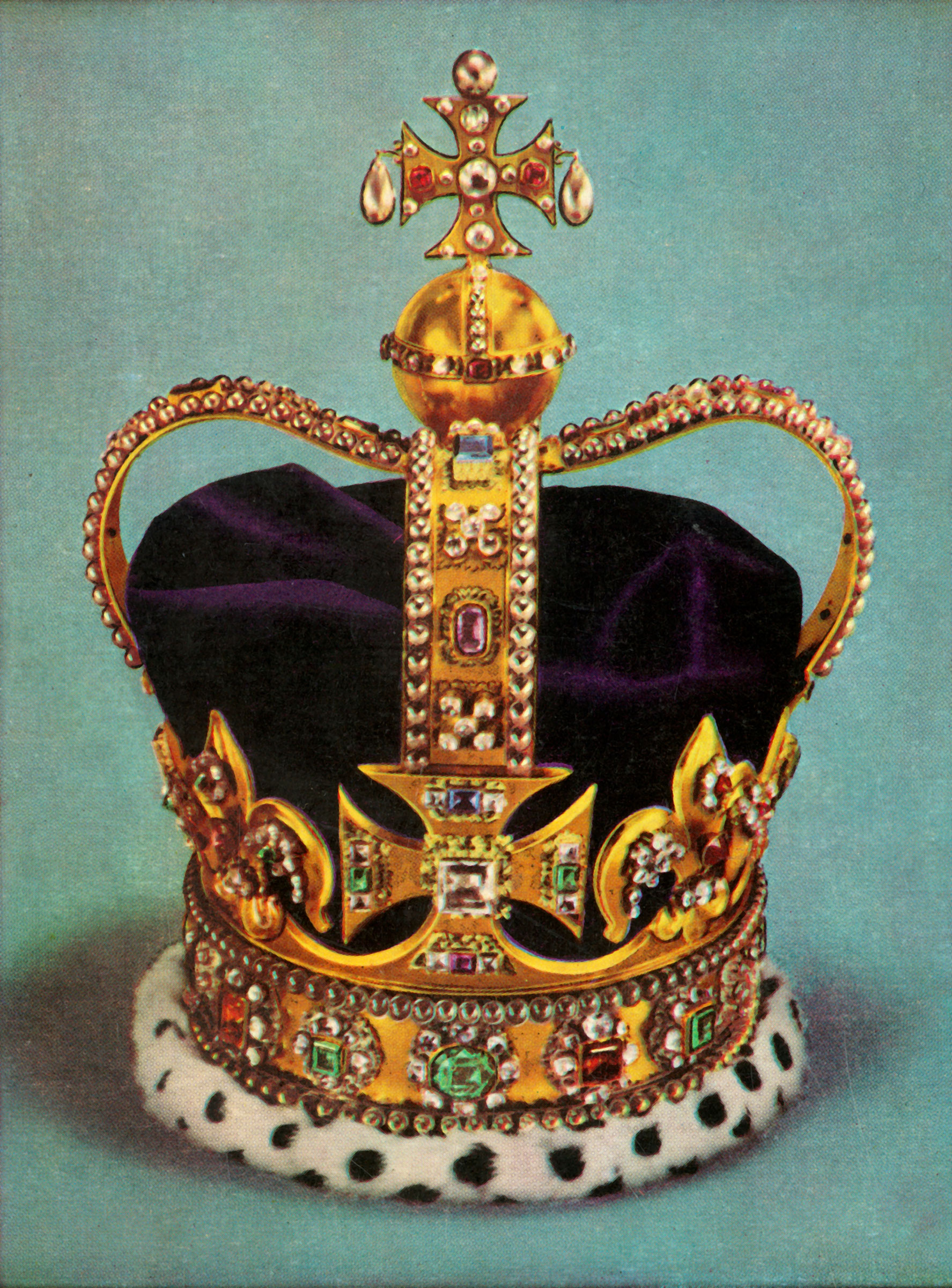 St. Edward's Crown (The Print Collector/Heritage Images/Getty Images)